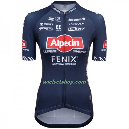 Wielershirt Dames 2022 Alpecin-Fenix - Blauw